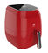สีแดงสีแดงหม้อทอดอากาศระบบดิจิตอลขนาด 4 ลิตรระบบ Auto Off Simple Chef Air Fryer